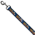Load image into Gallery viewer, Dog Leash - Peanuts Gang Astronauts Space Walk Group Pose Blues
