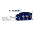 Load image into Gallery viewer, Dog Leash - Peanuts Gang Astronauts Standing Poses Stars Blue/White
