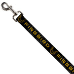 Dog Leash - Pontiac FIREBIRD/Logo Black/Grays/Golds