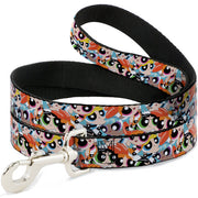 Dog Leash - The Powerpuff Girls Expressions Stacked