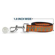 Dog Leash - Mr. Meeseeks Poses Flip Orange