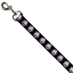 Dog Leash - Rick and Morty Rick Vaporwave Bullseye Black/Blue/Red/White