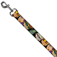 Load image into Gallery viewer, Dog Leash - ROCKET POWER RP Logo/4-Character Faces CLOSE-UP Black/Green/Blue
