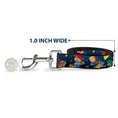Load image into Gallery viewer, Dog Leash - Rocket Power 4-Character Action Poses/Shapes Cool Gray/Multi Color
