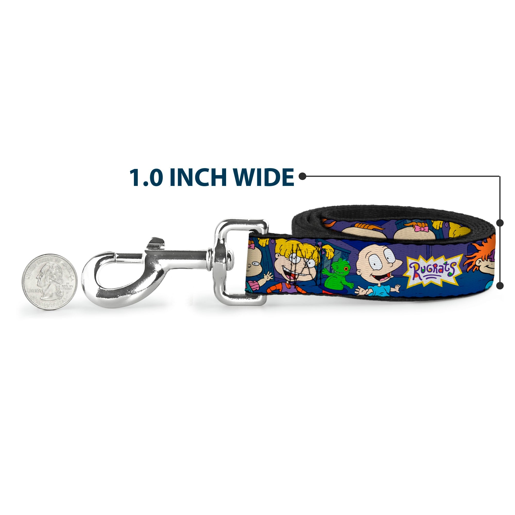 Dog Leash - RUGRATS Group Pose2 w/Reptar