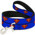 Load image into Gallery viewer, Dog Leash - Superman Shield Blue
