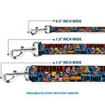 Load image into Gallery viewer, Dog Leash - SUPERMAN Action Blocks Red/Blue
