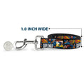 Load image into Gallery viewer, Dog Leash - SUPERMAN Action Blocks White
