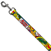 Dog Leash - Classic ACTION COMICS Issue #1 Cover Superman Lifting Car Stacked