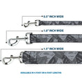Load image into Gallery viewer, Dog Leash - Superman Shield Camouflage Grays

