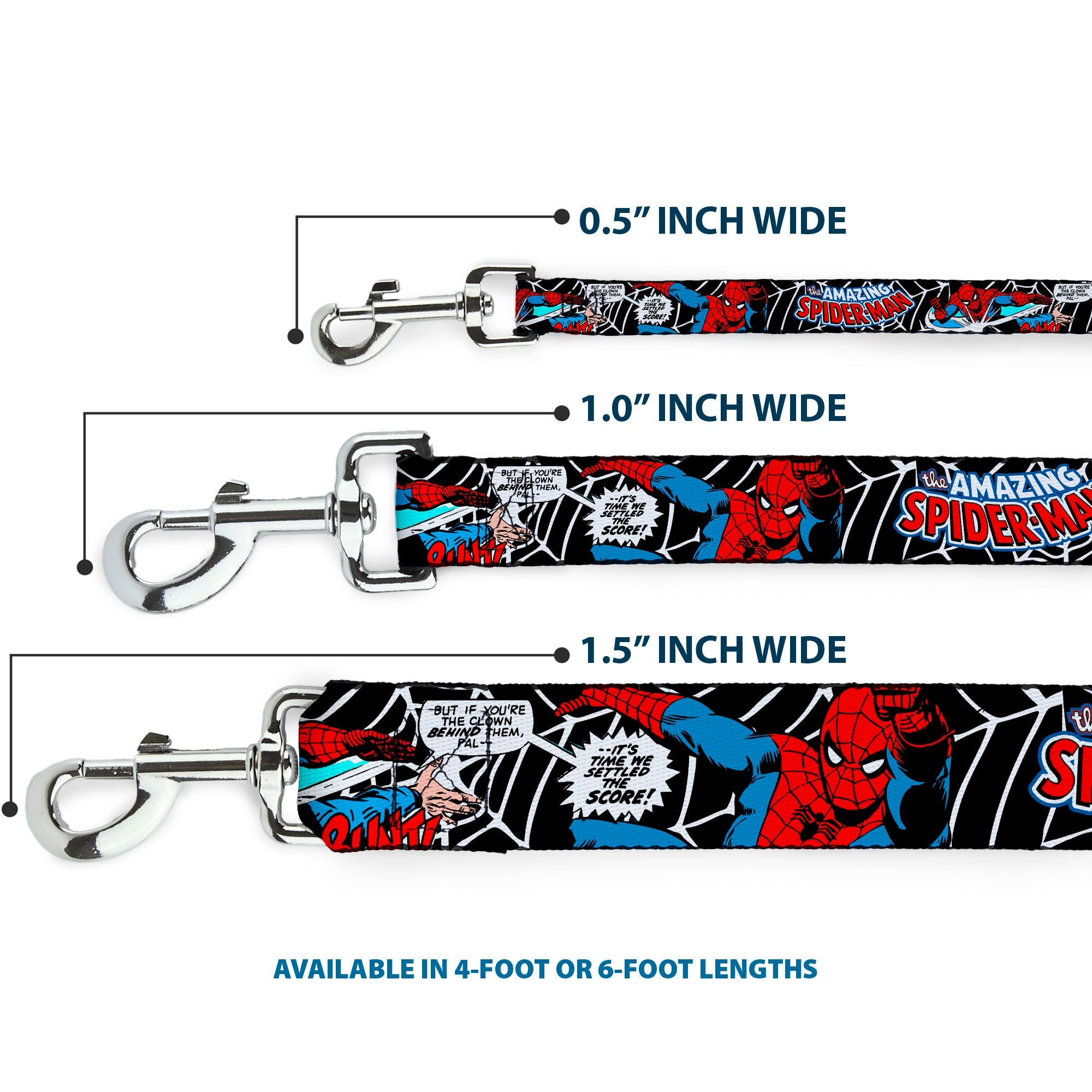 Dog Leash - JRNY-Spider-Man in Action2 w/AMAZING SPIDER-MAN
