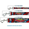 Load image into Gallery viewer, Dog Leash - THE AMAZING SPIDER-MAN Stacked Comic Books/Action Poses
