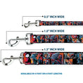 Load image into Gallery viewer, Dog Leash - Spider-Man & Black Cat Scene Blocks
