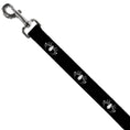 Load image into Gallery viewer, Dog Leash - Spider Logo3 Black/White
