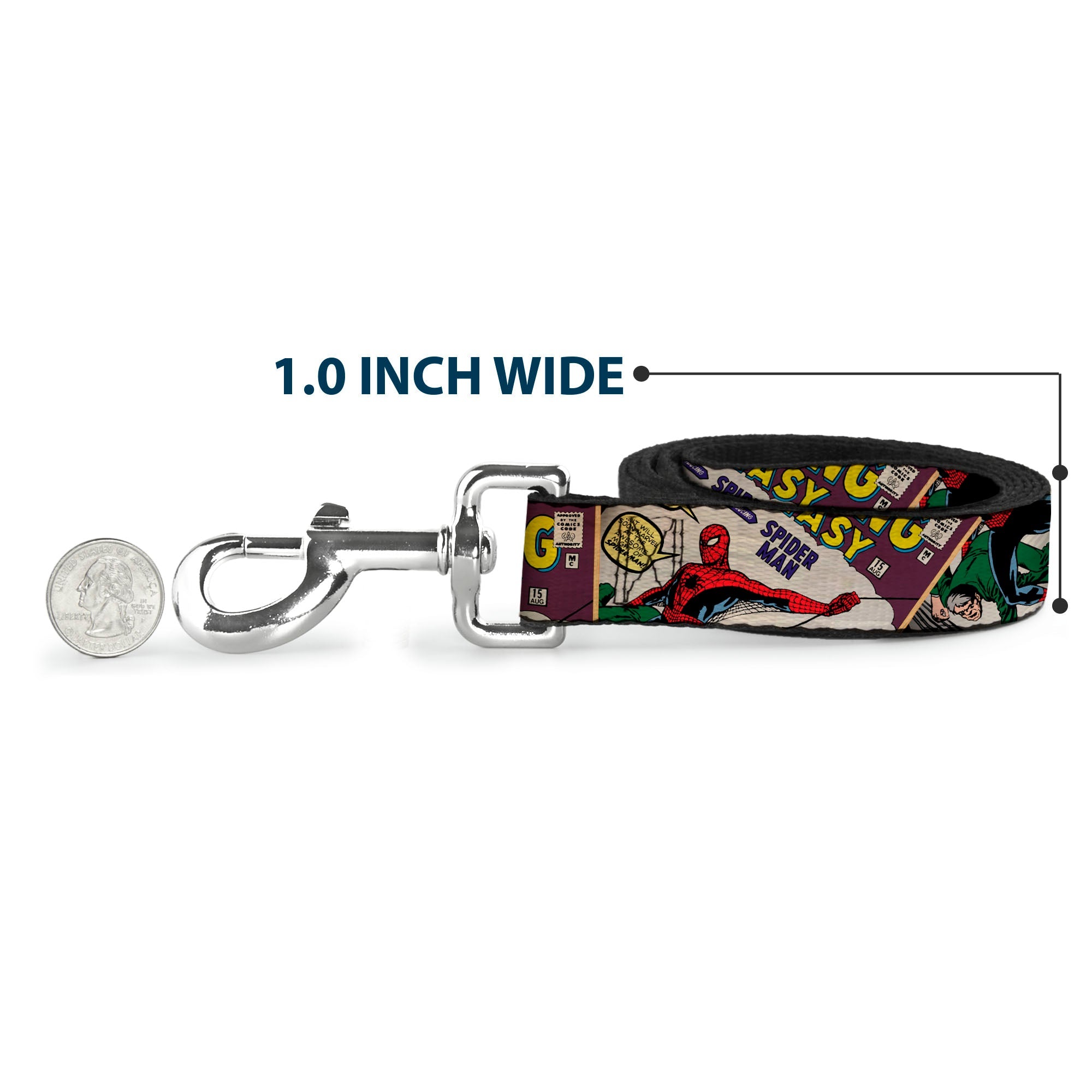 Dog Leash - Spider-Man AMAZING FANTASY Cover Pose