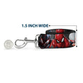 Load image into Gallery viewer, Dog Leash - 6-Spider Hero Action Poses Grays
