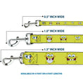 Load image into Gallery viewer, Dog Leash - SpongeBob Expressions Yellow
