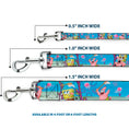 Load image into Gallery viewer, Dog Leash - SpongeBob & Patrick Starfish Jellyfishing Scenes
