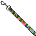 Load image into Gallery viewer, Dog Leash - SpongeBob & Patrick Starfish Bamboo Frames/Logo
