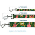 Load image into Gallery viewer, Dog Leash - SpongeBob & Patrick Starfish Bamboo Frames/Logo
