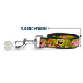 Load image into Gallery viewer, Dog Leash - SpongeBob & Patrick Starfish Poses Pineapple Gold
