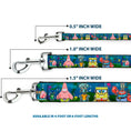 Load image into Gallery viewer, Dog Leash - SpongeBob & Friends 8-Bit Scene
