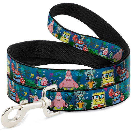 Dog Leash - SpongeBob & Friends 8-Bit Scene