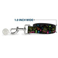 Load image into Gallery viewer, Dog Leash - Electric SpongeBob Poses/Elements Black/Multi Color

