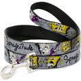Load image into Gallery viewer, Dog Leash - SpongeBob 3-Poses SPONGEITUDE Grays/Black
