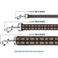 Load image into Gallery viewer, Dog Leash - Star Wars Chewbacca Bandolier Bounding Browns/Gray
