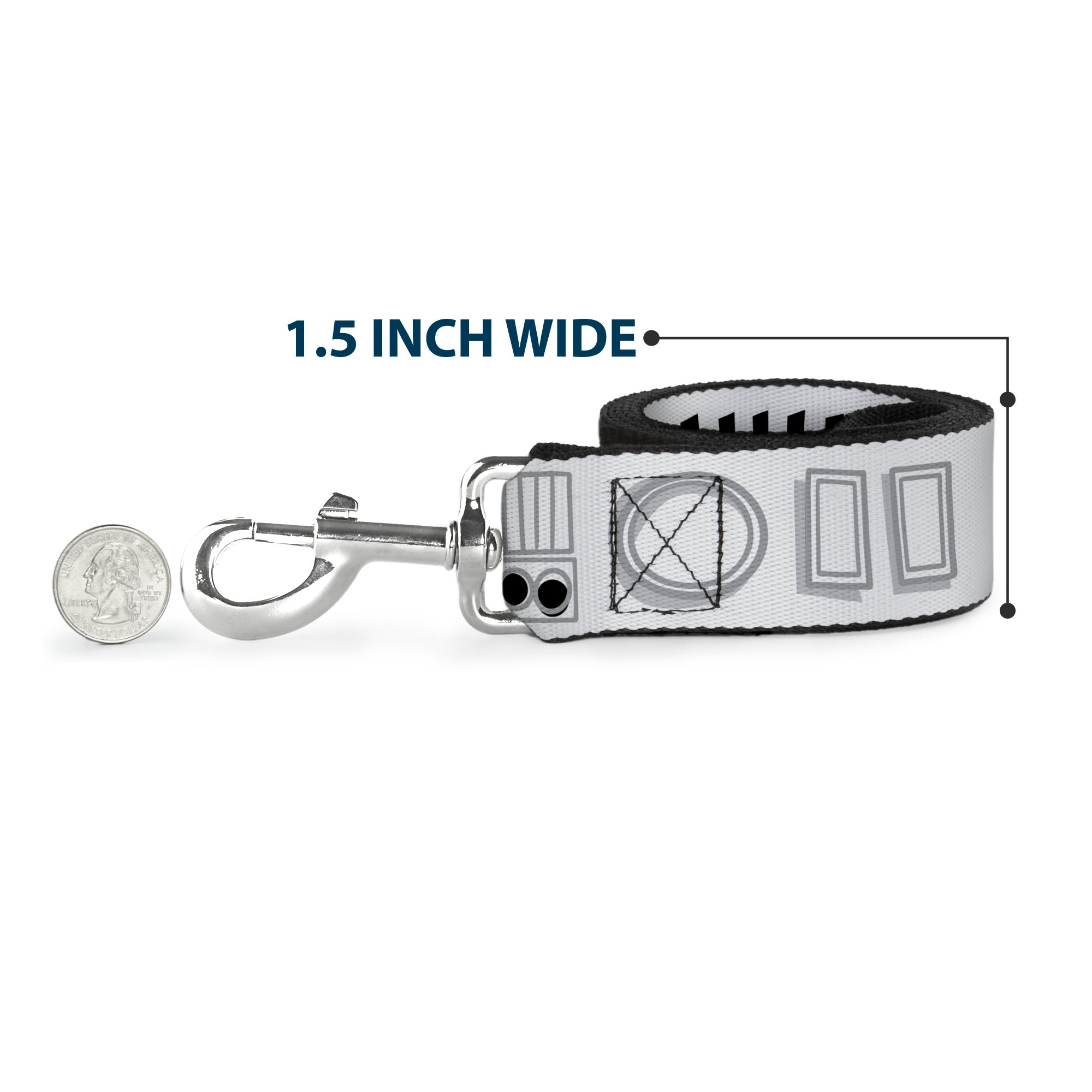 Dog Leash - Star Wars Stormtroopers Utility Belt2 Bounding White/Grays/Black