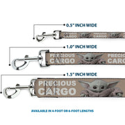 Dog Leash - Star Wars The Child Sitting Pose PRECIOUS CARGO Tan/White