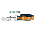 Load image into Gallery viewer, Dog Leash - Star Wars Clone Wars Ahsoka Tano Bounding Elements Blues/Orange

