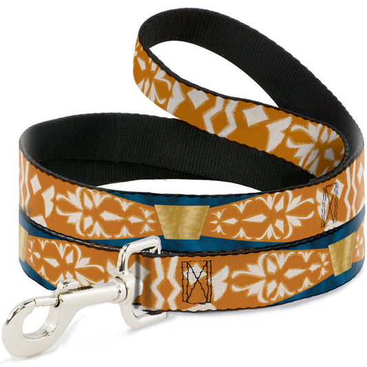 Dog Leash - Star Wars Clone Wars Ahsoka Tano Bounding Elements Blues/Orange