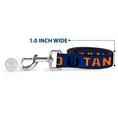 Load image into Gallery viewer, Dog Leash - Star Wars Jedi Order Insignia/TANO Text Blues/Orange
