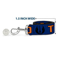 Load image into Gallery viewer, Dog Leash - Star Wars Jedi Order Insignia/TANO Text Blues/Orange

