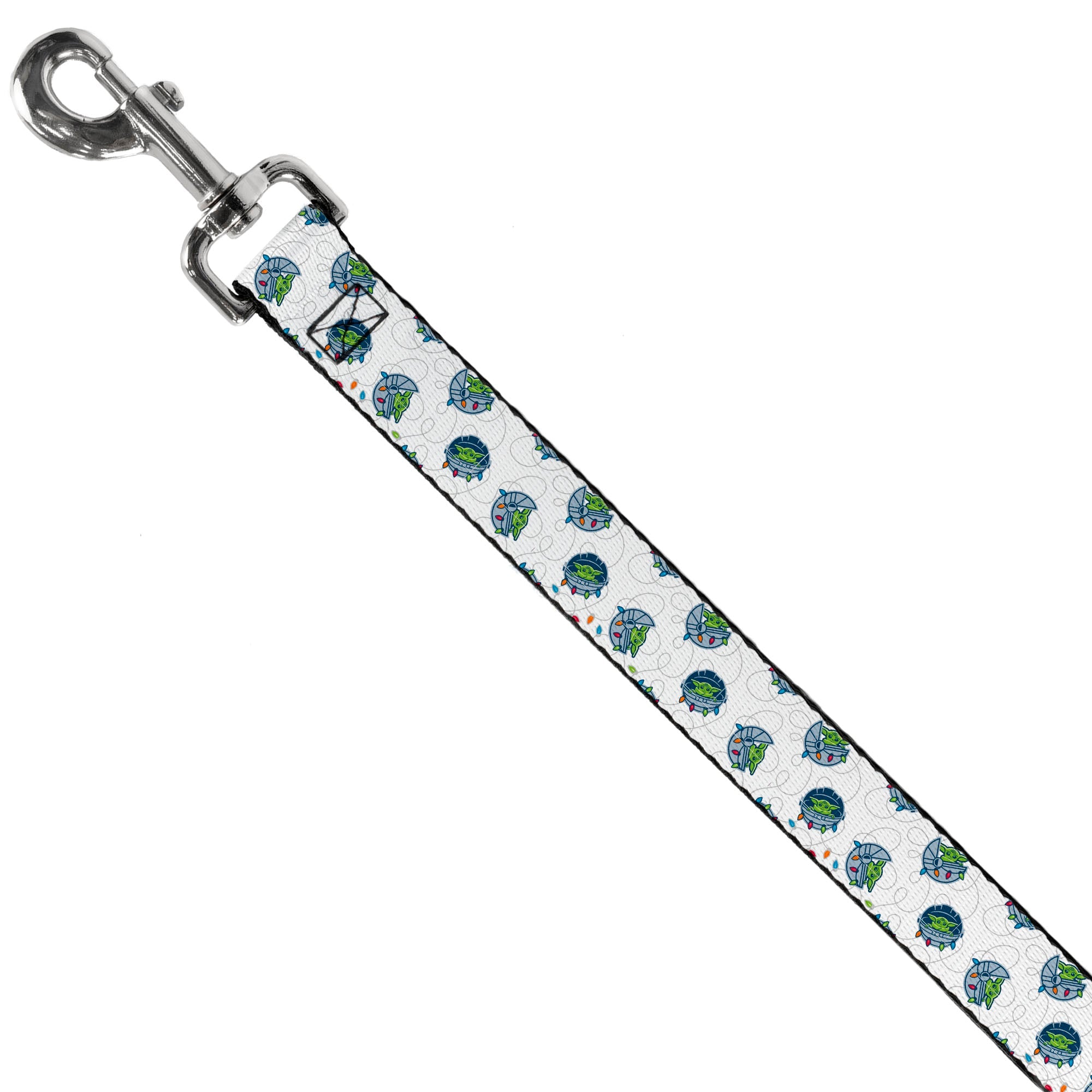 Dog Leash - Star Wars The Child Holiday Carriage Pod Scattered White/Gray