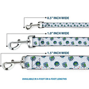 Dog Leash - Star Wars The Child Holiday Carriage Pod Scattered White/Gray