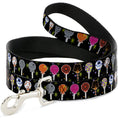 Load image into Gallery viewer, Dog Leash - Star Wars Festive Lollipop Icons Black/Multi Color
