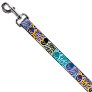 Dog Leash - Boba Fett BOBA LIVES Graffiti Stacked Multi Color