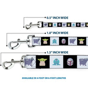 Dog Leash - Star Wars Mandalorian 4-Character Pose Blocks