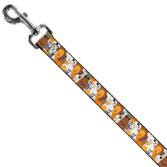 Dog Leash - Star Wars 5-Character Poses Stacked