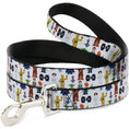 Load image into Gallery viewer, Dog Leash - Star Wars Classic Characters and Icons Collage White

