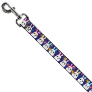Dog Leash - Star Wars Holiday Stormtrooper Easter Bunny Ears Purple