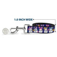 Load image into Gallery viewer, Dog Leash - Star Wars Holiday Stormtrooper Easter Bunny Ears Purple
