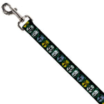 Dog Leash - Star Wars the Mandalorian Helmets Black/Multi Color
