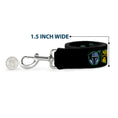 Load image into Gallery viewer, Dog Leash - Star Wars the Mandalorian Helmets Black/Multi Color
