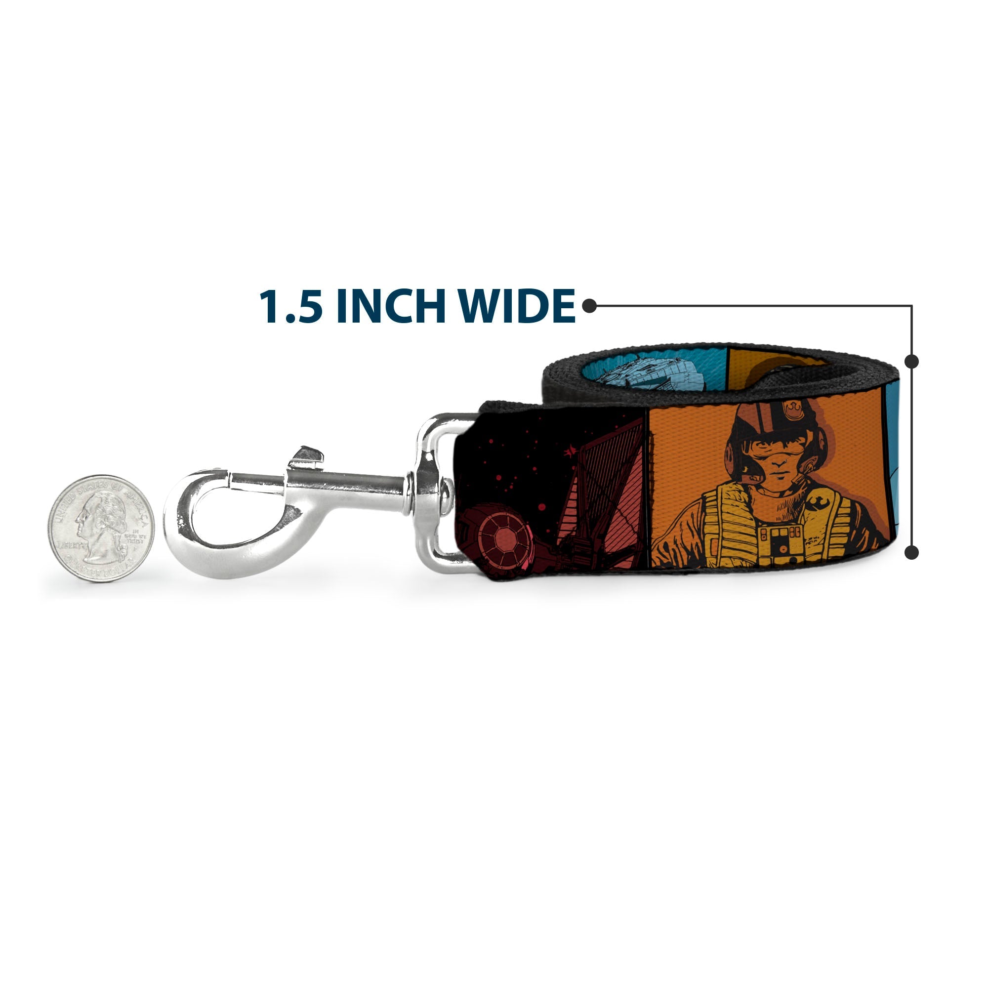 Dog Leash - Star Wars the Force Awakens Character and Icon Blocks Multi Color