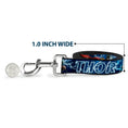 Load image into Gallery viewer, Dog Leash - Avengers THOR Hammer/Action Pose Galaxy Blues/White
