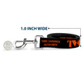 Load image into Gallery viewer, Dog Leash - Loki Series TVA TIME VARIANCE AUTHORITY Text Black/Orange
